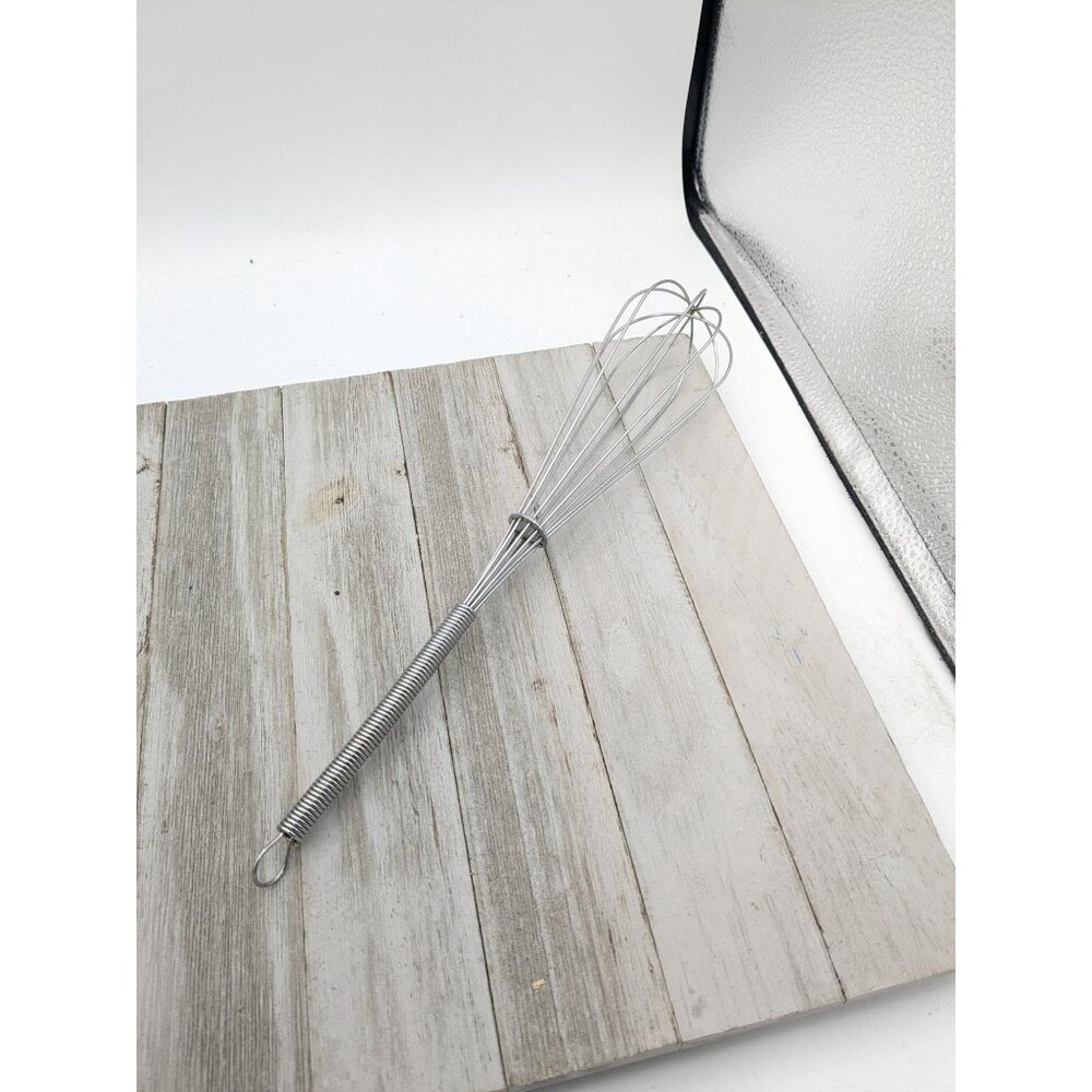 Balloon Stainless Steel Whisk Metal Handle 12"